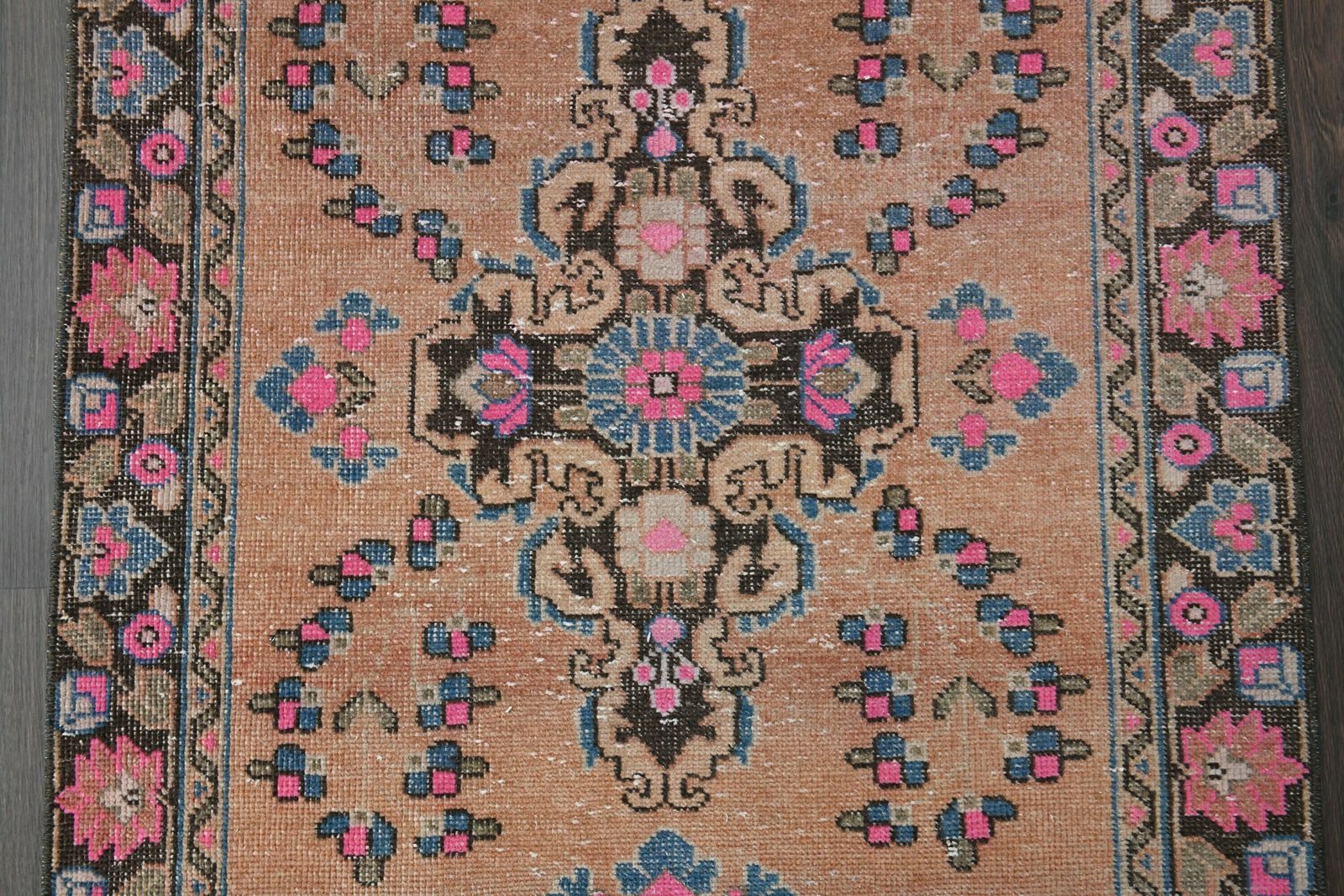 3x10 Vintage Runner, Oushak Runner, Hallway Rug, Wool Rug, Turkish Runner, Entryway Rug, 3x10 Runner Rug, Bedroom Rug, Kitchen Rug photo buy