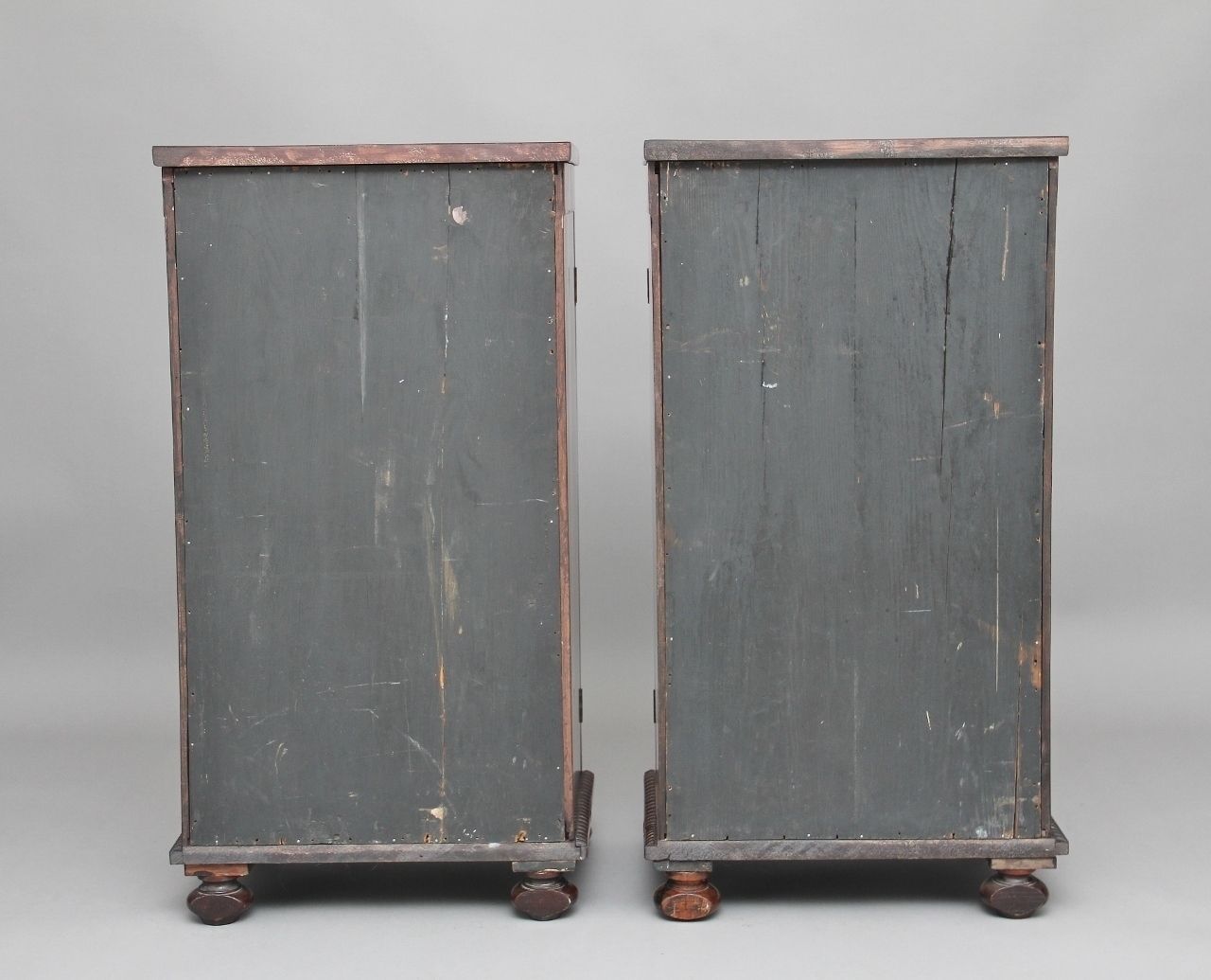 Pair Of Early 19th Century Rosewood Pedestal Cabinets photo vinterior