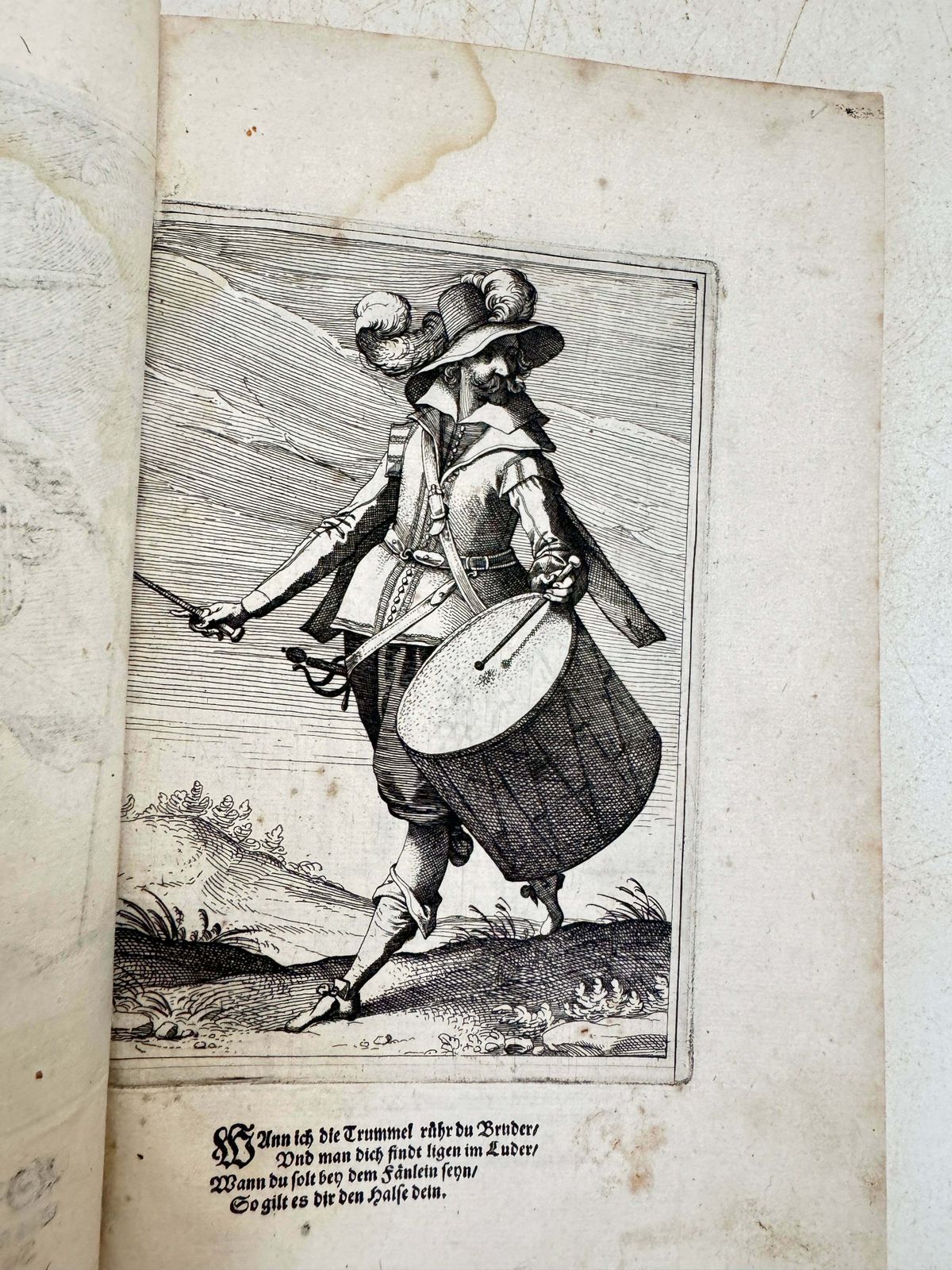 Old Original Engraving With Soldiers Characters Dutch 17th Century Set Of 12 photo buy