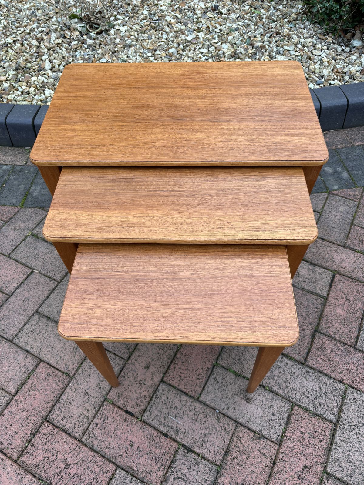 Gordon Russell Nest Of Three Tables C1950s photo furniture