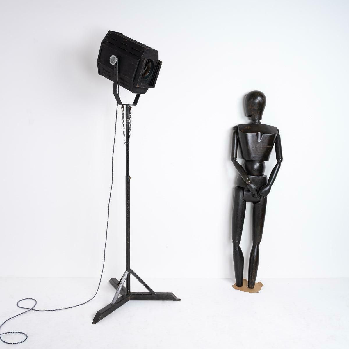 Extra Large Vintage Theatre Stage Floor Lamp By Strand Electric photo vintage