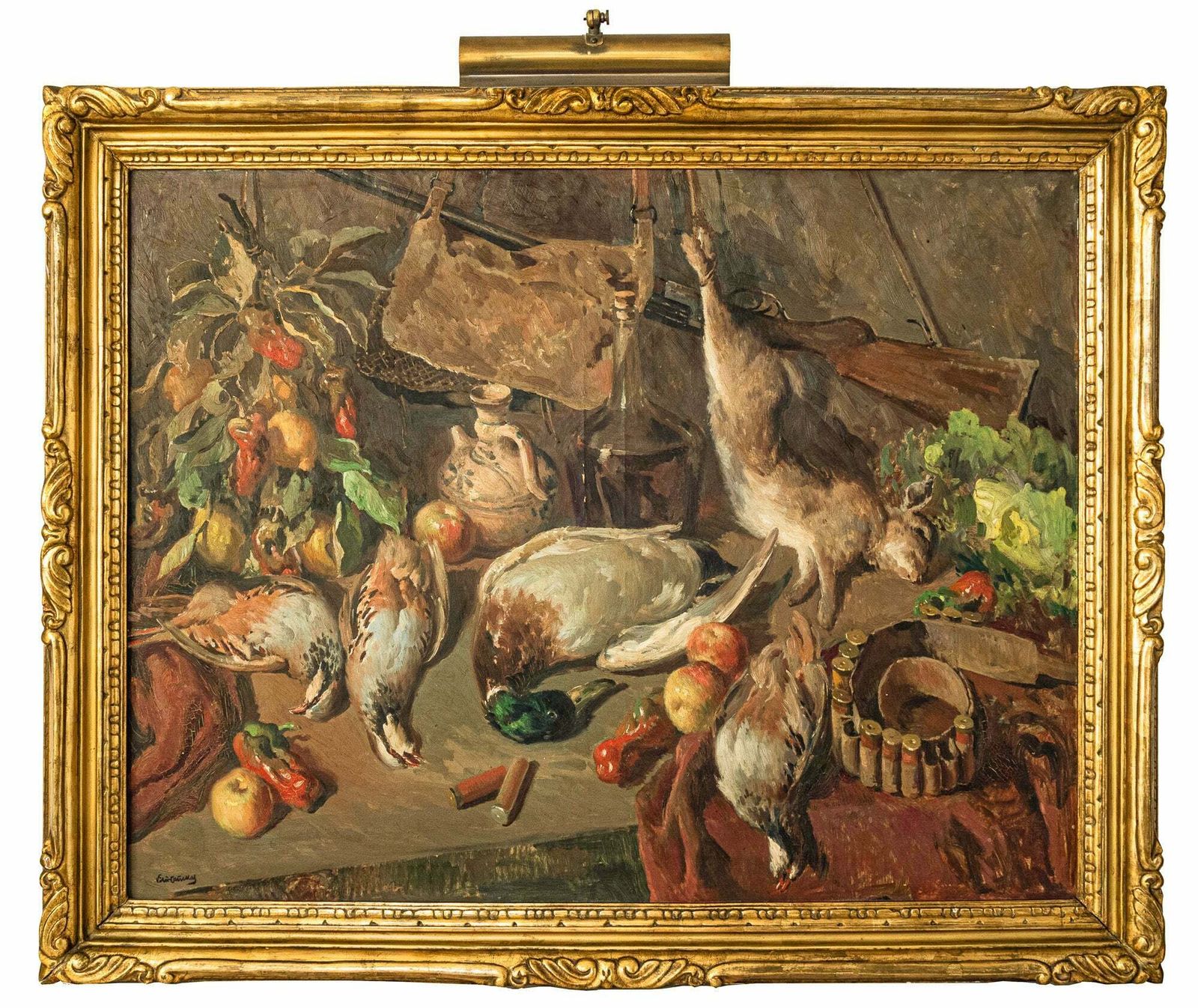 José Maria Vila Canyelles   The Chef's Banquet   Still Life   Fruit And Game photo for sale