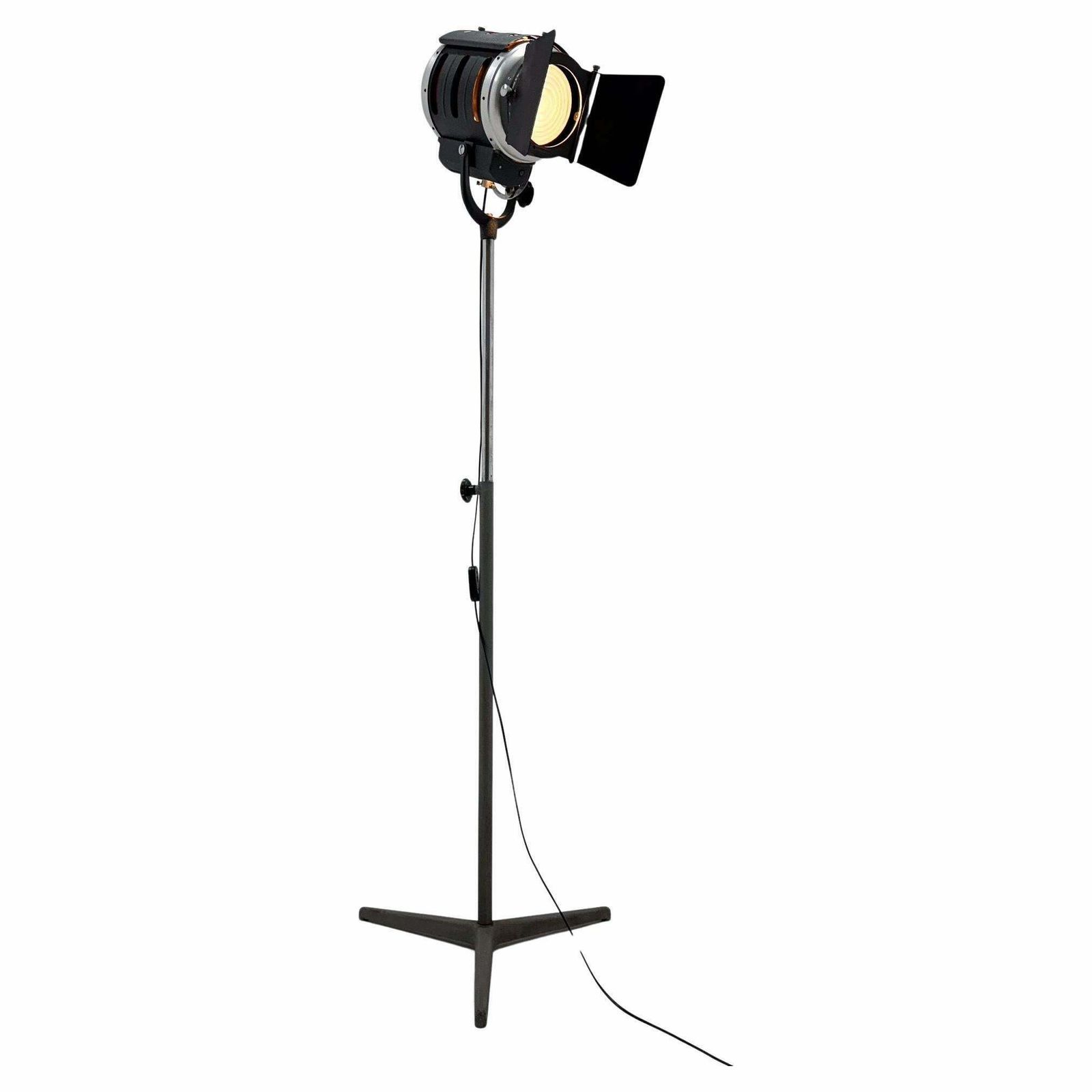 Mid Century Italian Cinema Spot Light Floor Lamp By Iff, 1950s 1960s
