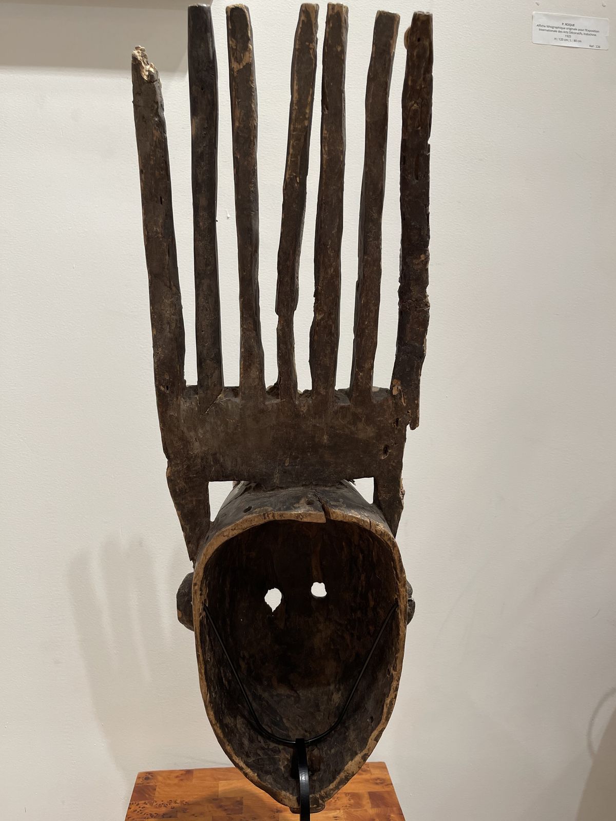 photo vintage Seven Rams Ntomo Mask, Bamana Population, Mali, 1930   1940
