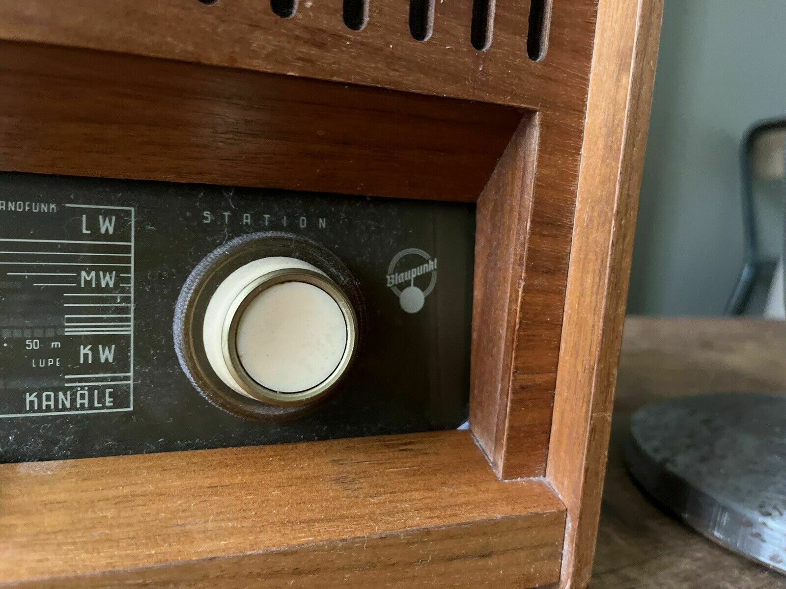 Vintage Blaupunkt Paris Valve Tube Stereo Radio photo Home Decor