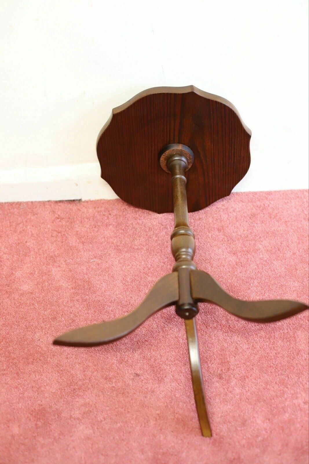 Lovely Vintage Leather Top Wine Table photo 175.0