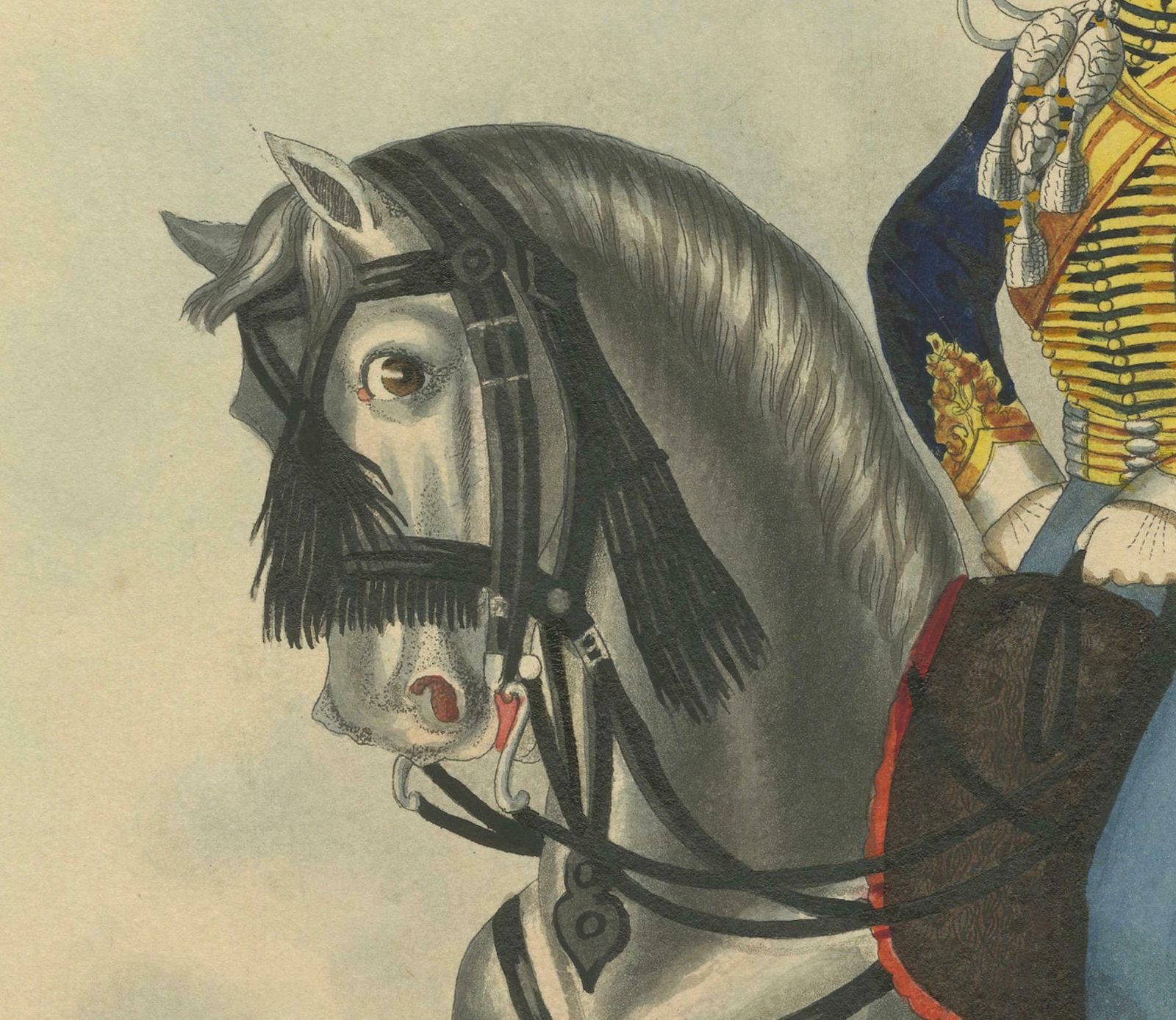 2nd Cavalry Regiment (The Queen's Hussars) Of The King's German Legion, 1828 photo Art