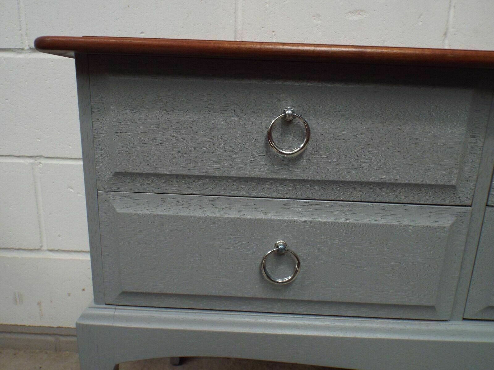 Vintage Stag Painted Chest Of Drawers Freshly Refurbished F7b Plummet photo for sale