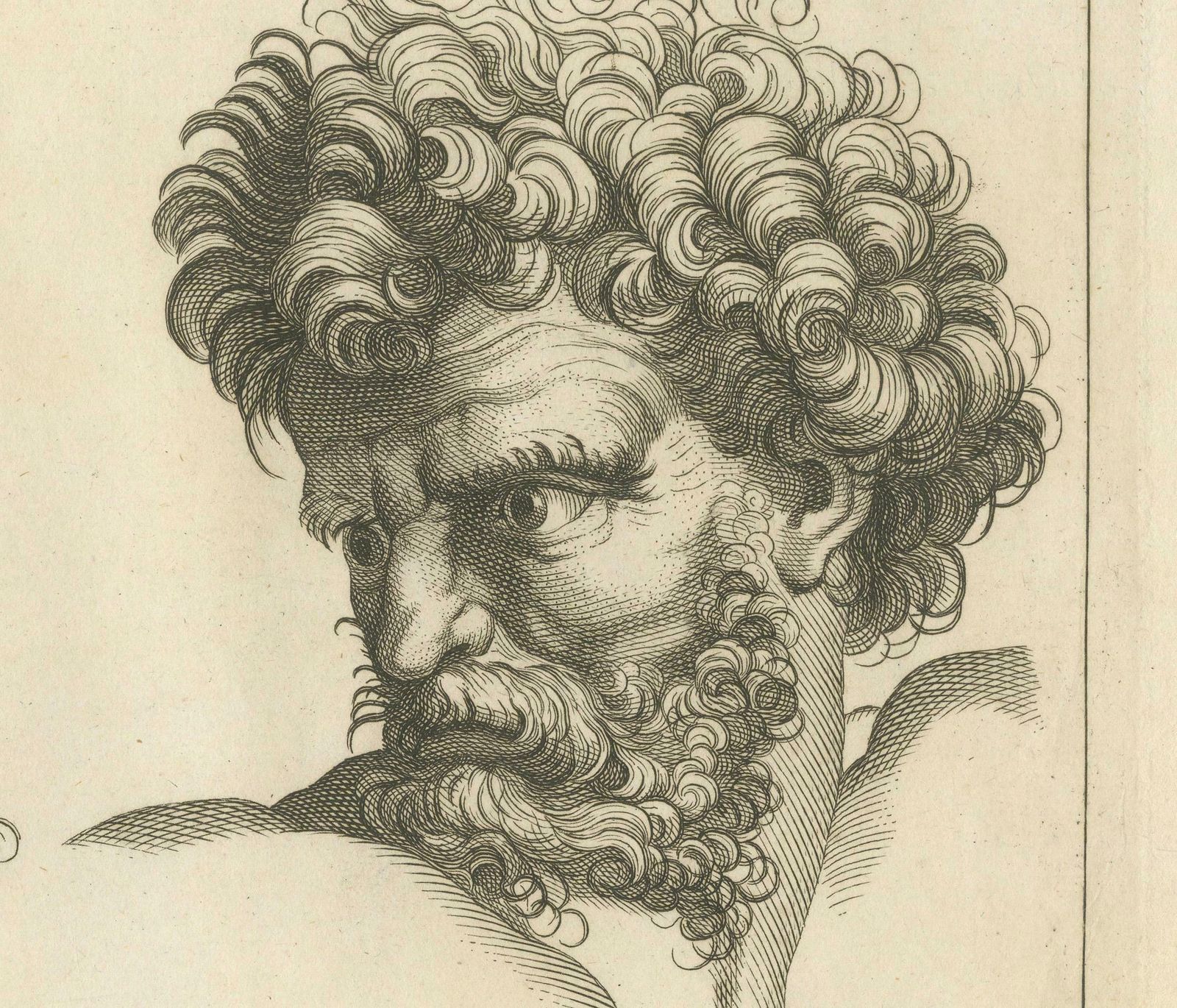 Visages Of Virtue And Vigor: Raphael To Pigné, 1740 photo for sale