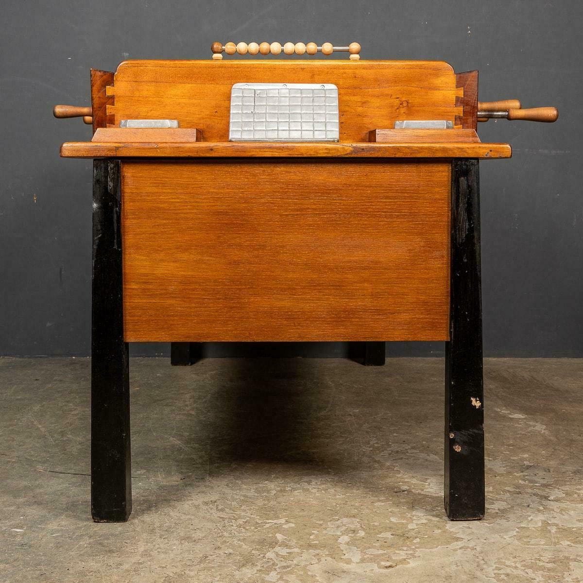 photo furniture 20th Century European Foosball / Football Table C.1950