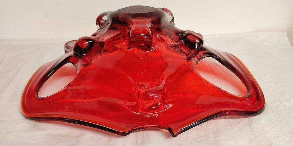 Vintage Italian Crystal Centerpiece, 1970s photo vinterior