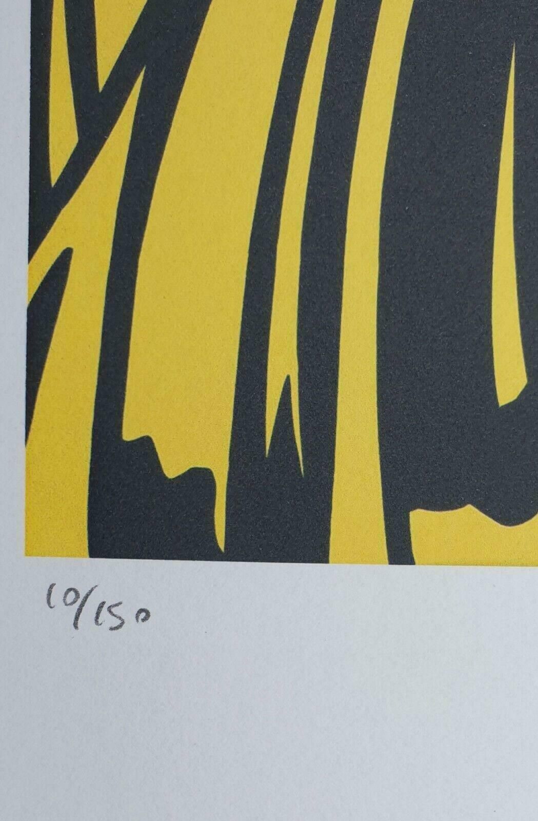 photo for sale After Roy Lichtenstein (1923–1997) Girl In Mirror, 1980s – Limited Edition Silkscreen