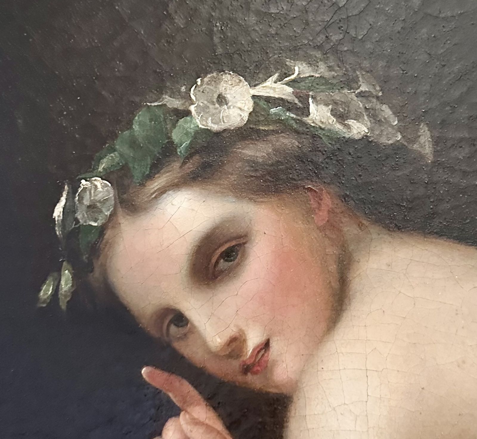 Bathing Beauty   Oil On Canvas   Ernst Friedrich Von Liphart  19th Century photo Art