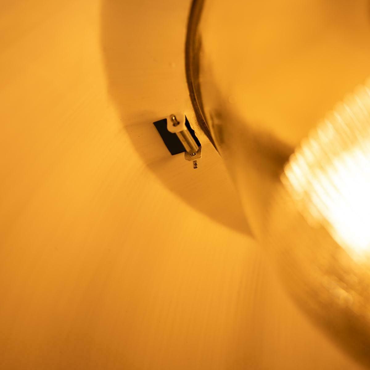 photo for sale Xl Polish Factory Lights With Prismatic Glass   Graphite Grey / Polished Steel