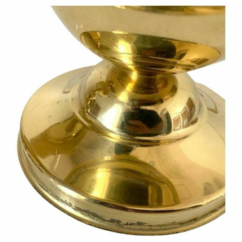 Art Deco Brass And Opaline Table Lamps, Set Of Two, Italhy 1930s photo buy