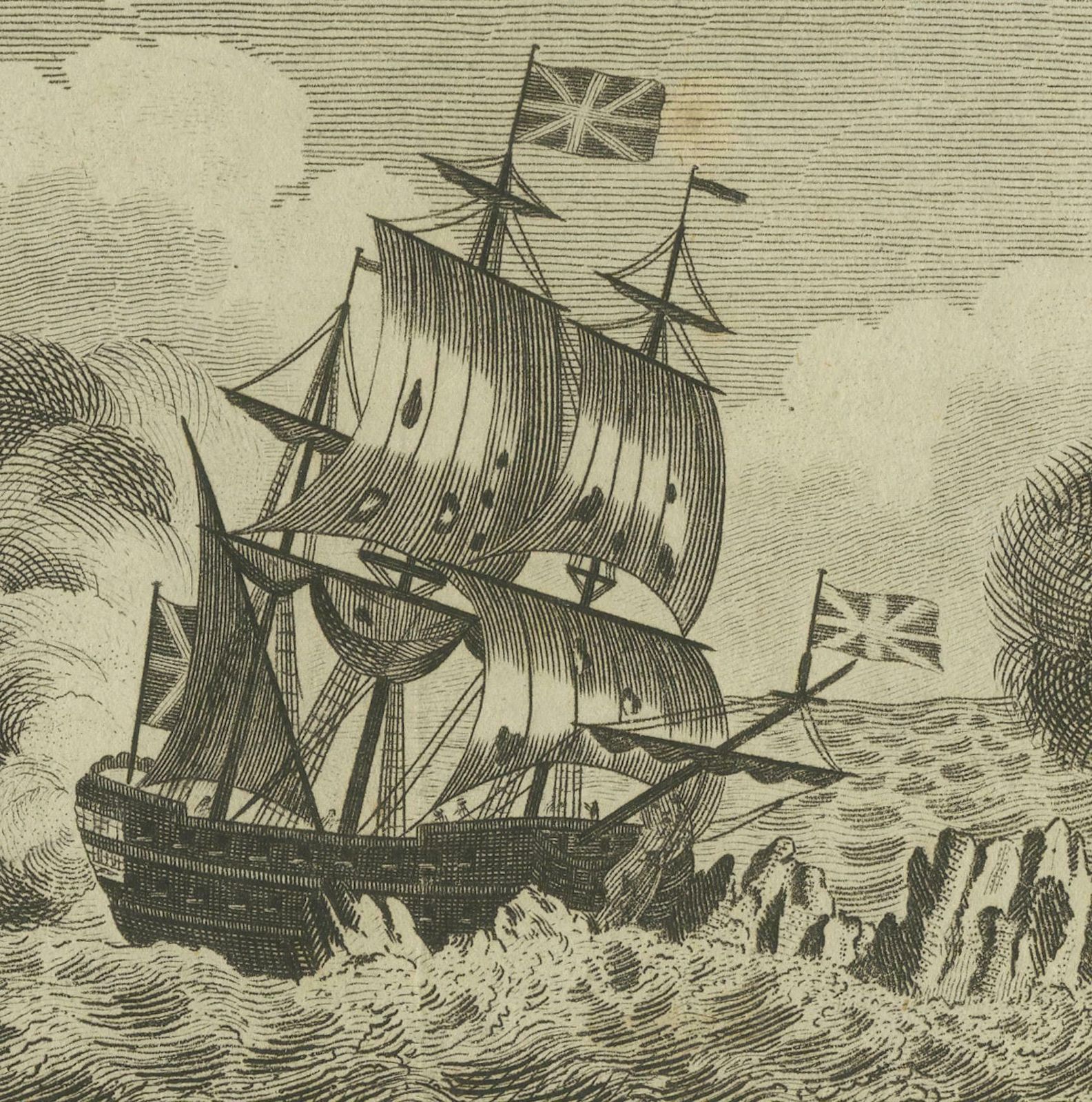 Naval Engagement At Unalata, Guam: The Peril Of Hms Success, Circa 1790 photo 240.0
