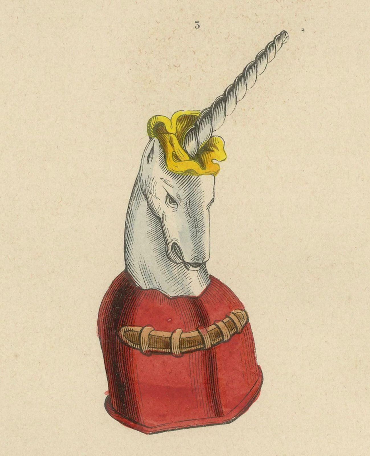 Chivalry To Fantasy: Helmets Across Ages, Lithographs Published In 1847 photo for sale