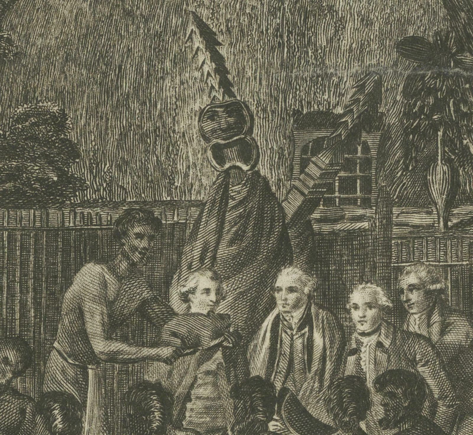 Ceremonial Tribute To Captain Cook In The Hawaiian Archipelago, Circa 1790 photo Art