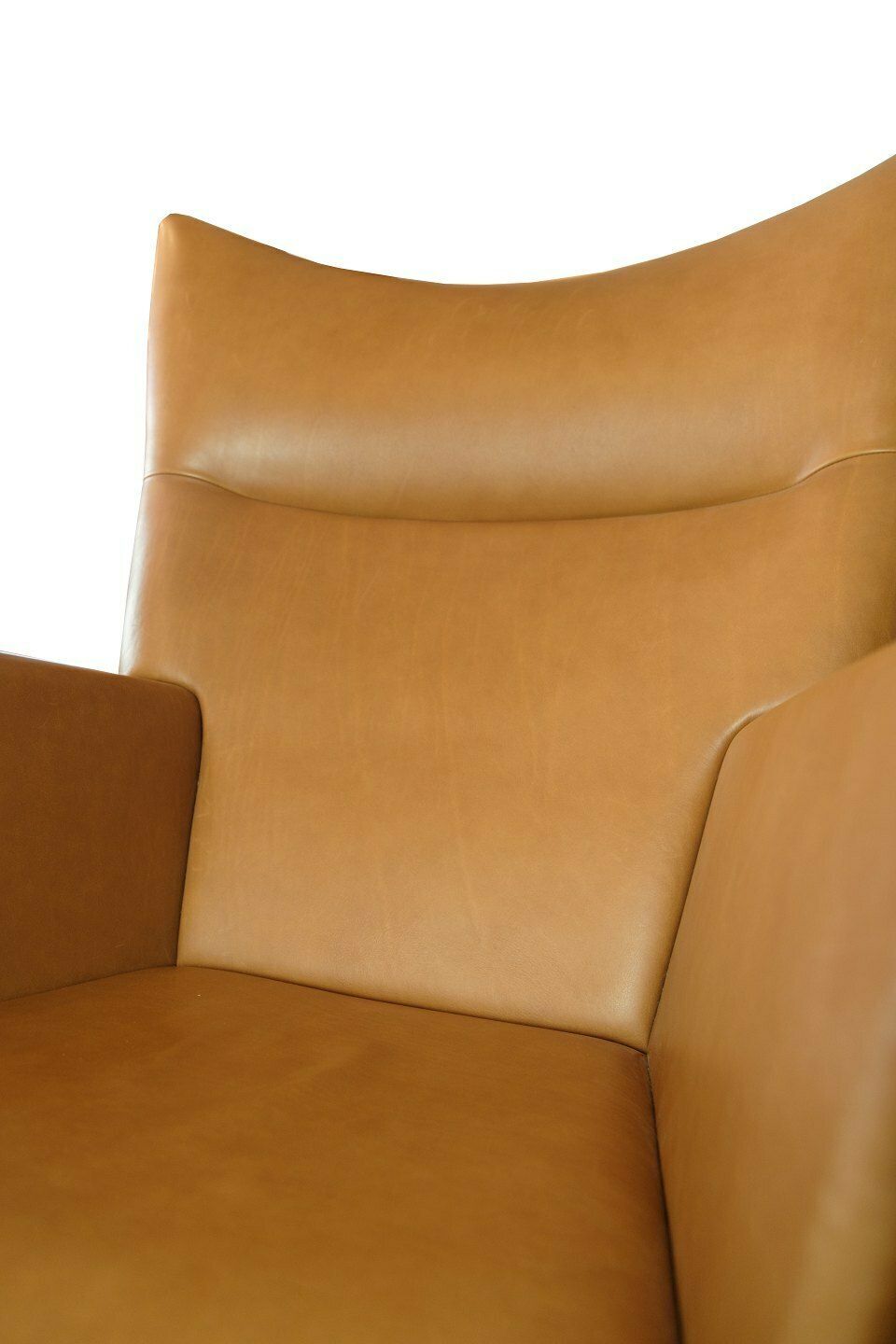 Wingchair Model Ch445in  Walnut Elegance Leather By Hans J. Wegner For Carl Hansen & Søn From 1960s photo vinterior