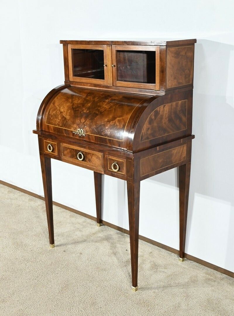 Small Bonheur Du Jour Mahogany Desk, Louis XVI/Directory Style – Early 20th Century photo 2006.00806435