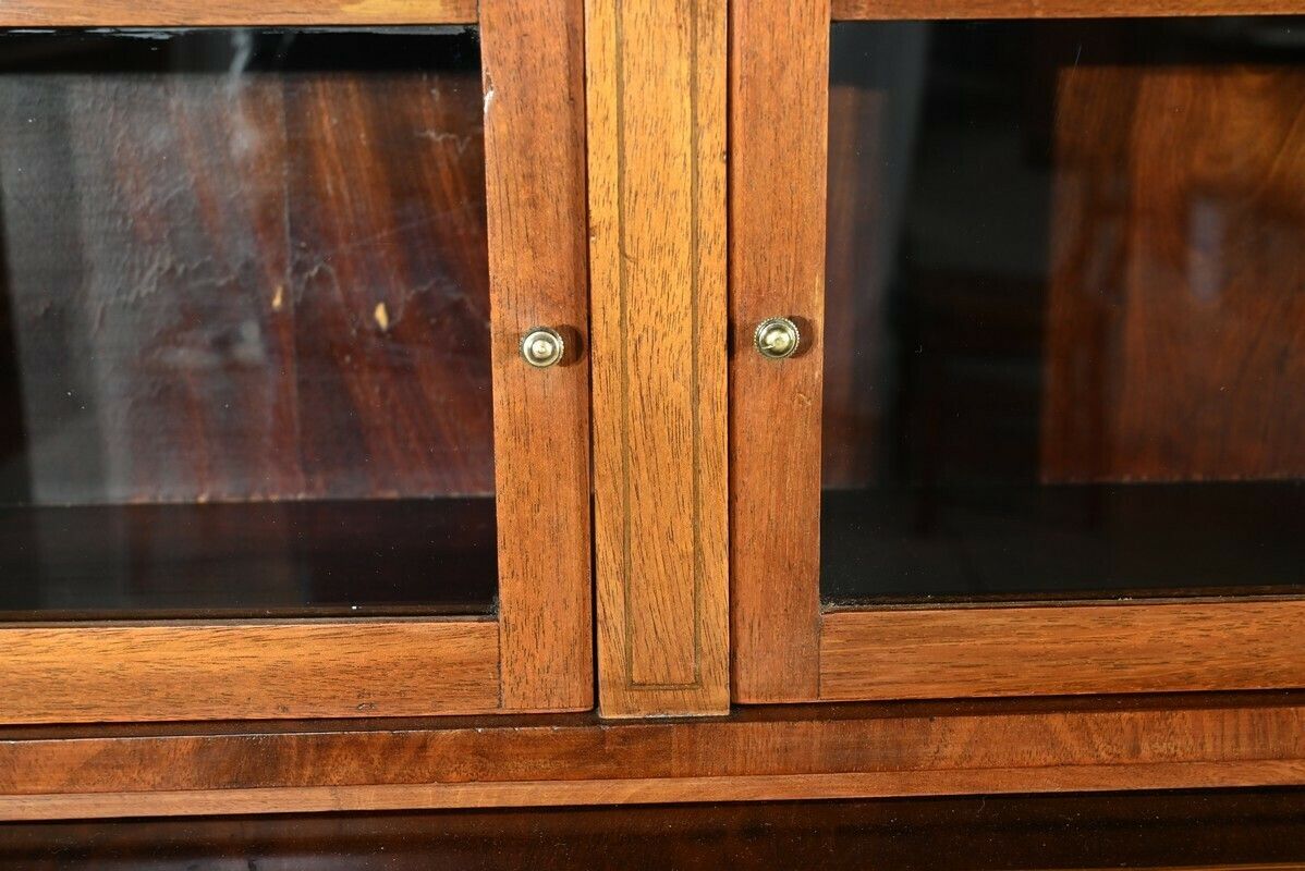 Furniture Small Bonheur Du Jour Mahogany Desk, Louis XVI/Directory Style – Early 20th Century photo