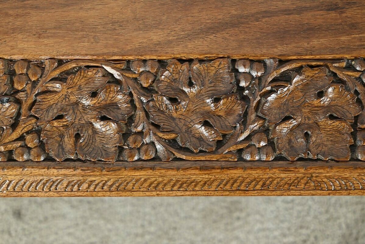 830.645161287 Oriental Folding Table In Exotic Wood – Early 20th Century photo