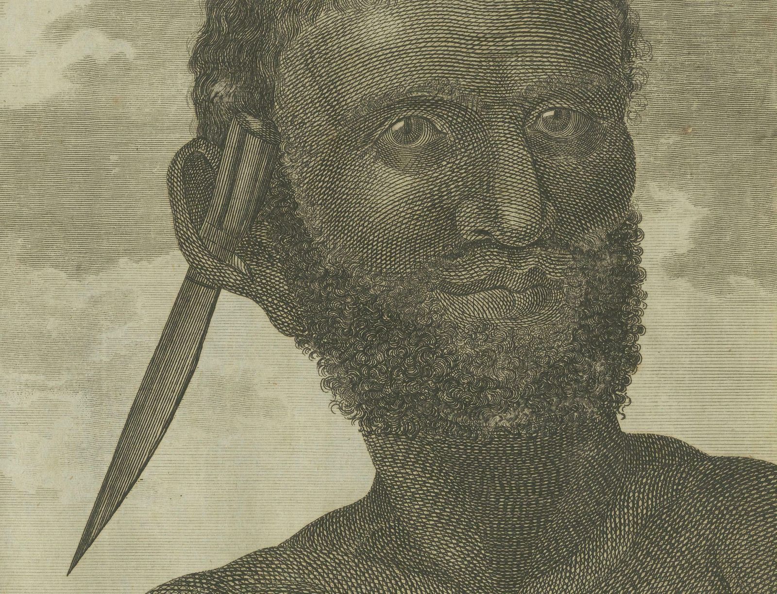 Traditions And Faces Of The Pacific: Boxing In Ha'apai And A Man Of Mangea, 1785 photo Art