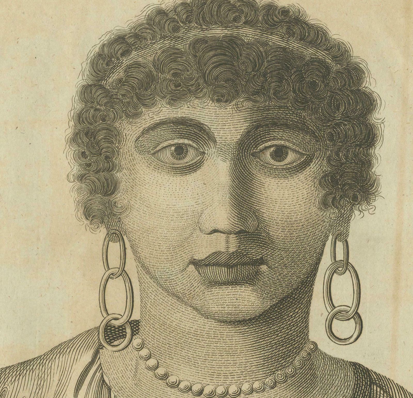 Faces Of Santa Cristina: Portraits From The Age Of Discovery, Engravings Of 1785 photo for sale