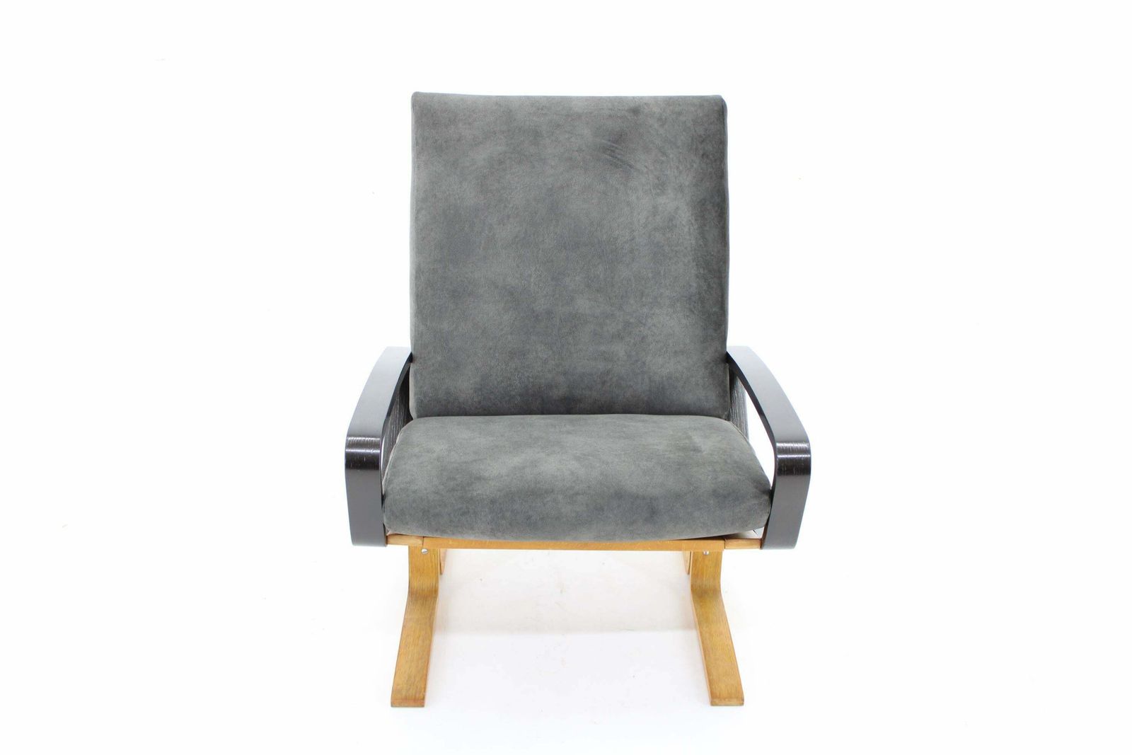 1970s Ludvik Volak Armchair By Drevopodnik Holesov, Czechoslovakia photo vinterior