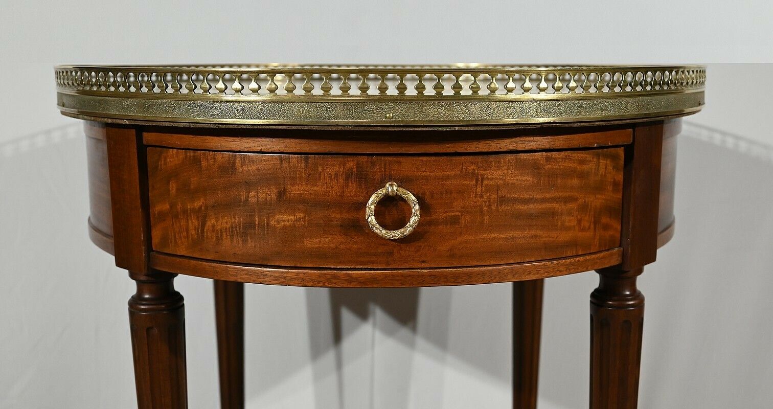 Mahogany Bouillotte Table, Louis XVI Style – Late 19th Century photo buy
