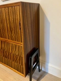 Mid Century (1950's) Tiger Wood Cabinet photo Furniture