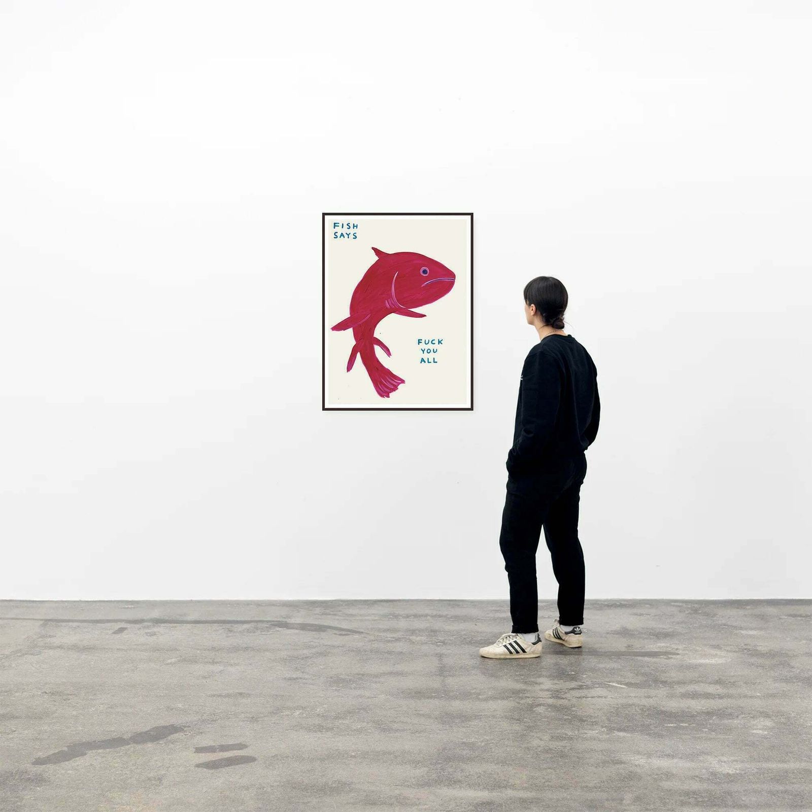Fish Says Fuck You All, 21st Century photo Art