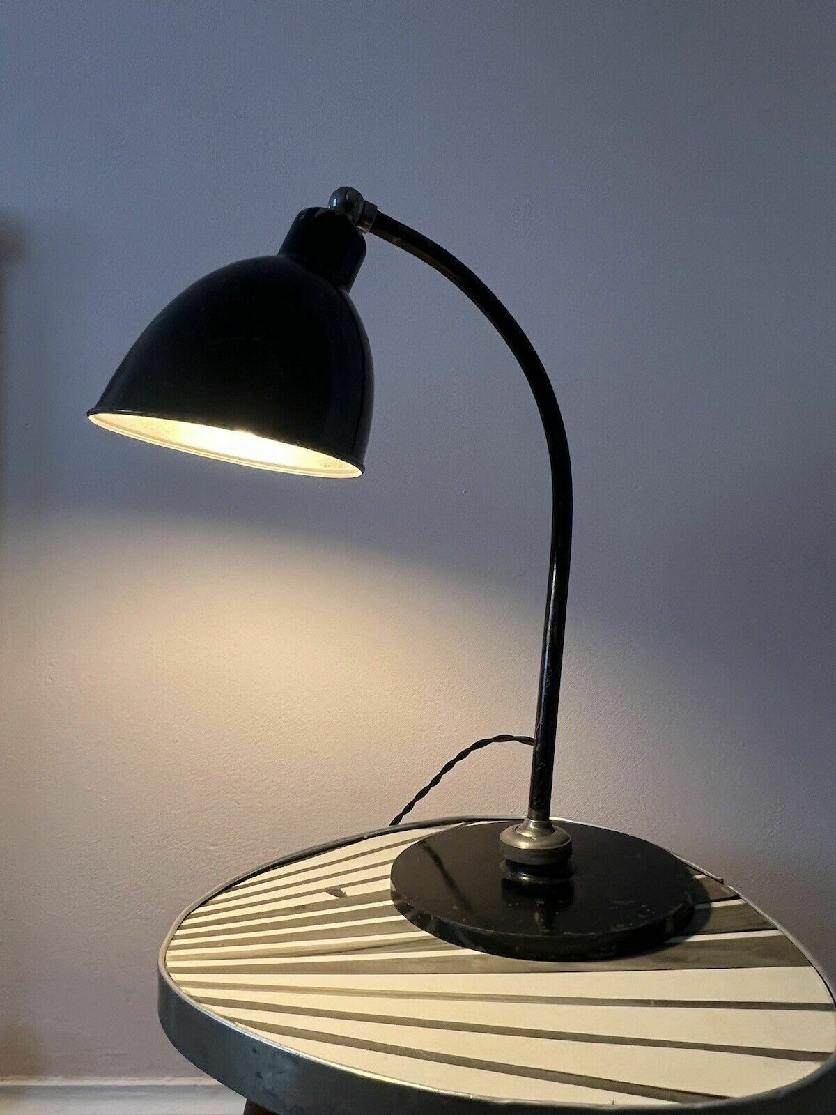 Bauhaus Polo Popular Table Lamp By Christian Dell For Bünte & Remmler photo furniture