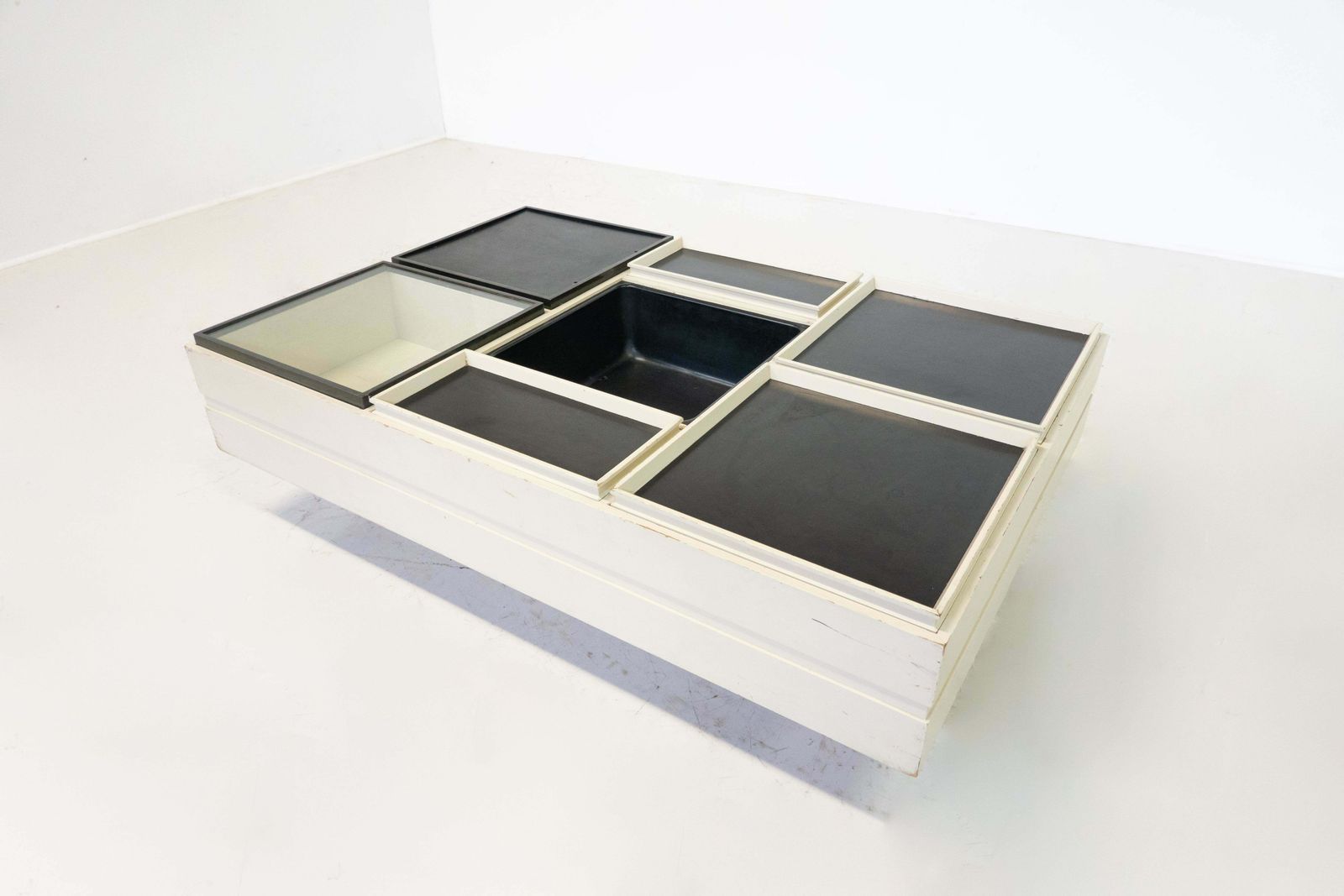 Mid Century Modern Coffee Table By Carlo Hauner For Forma Italy, 1960s photo furniture