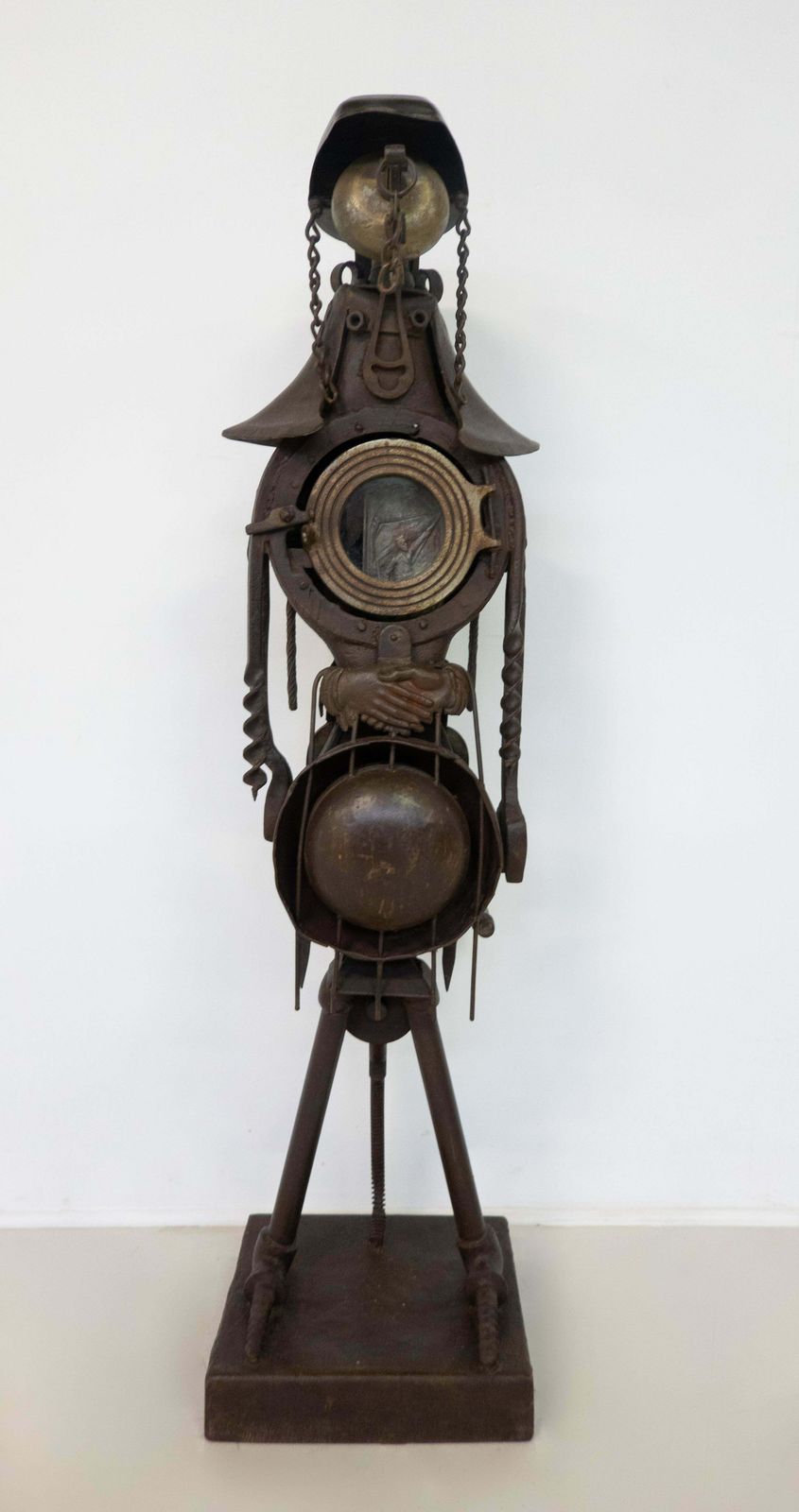 Iron Sculpture By Robert Michiels, Belgium, 1960s photo Art