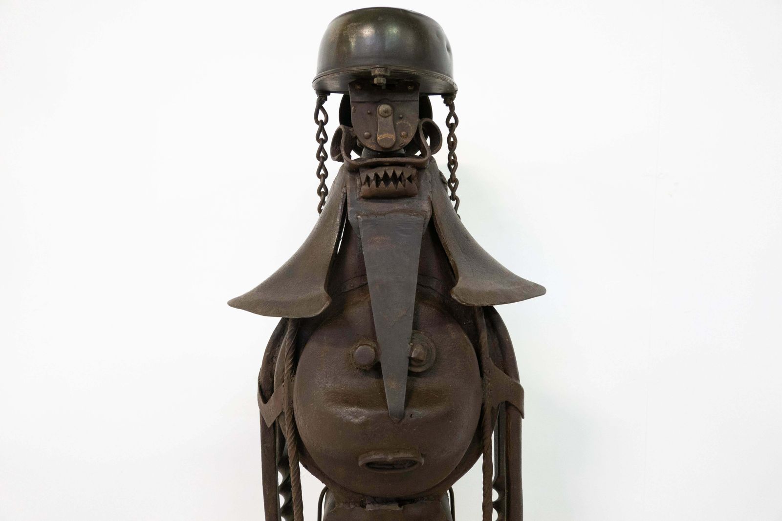Iron Sculpture By Robert Michiels, Belgium, 1960s photo vinterior