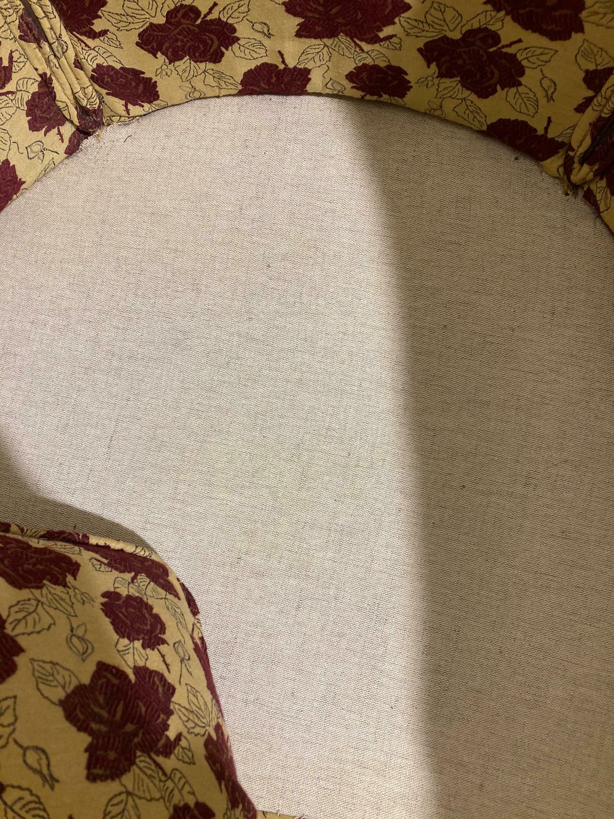 photo for sale Wooden And Fabric Art Deco Armchairs   New Upholstery