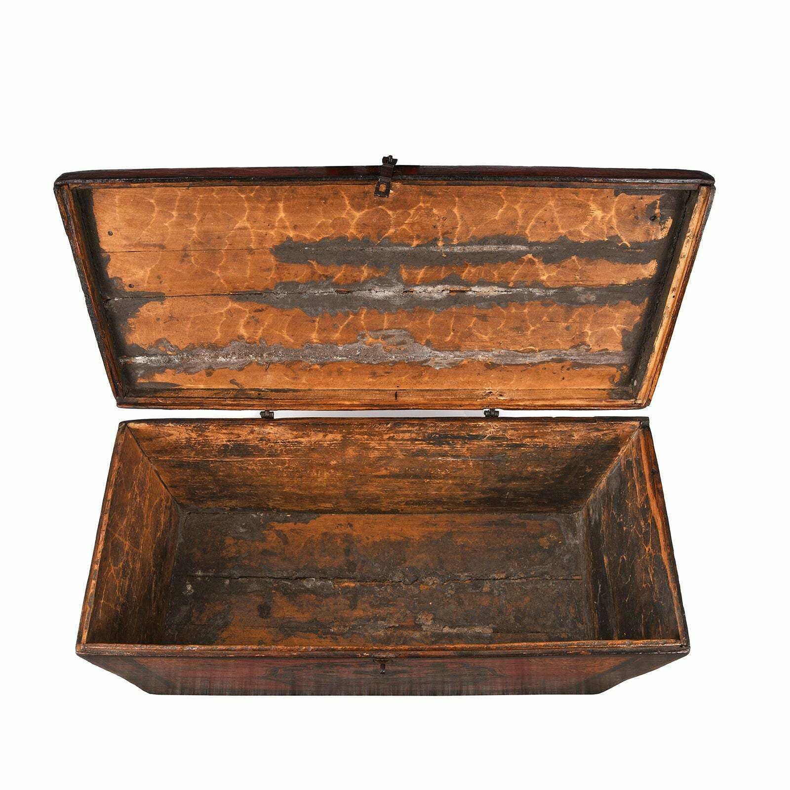 Antique Painted Tibetan Chest, 19th Century photo 1815.0