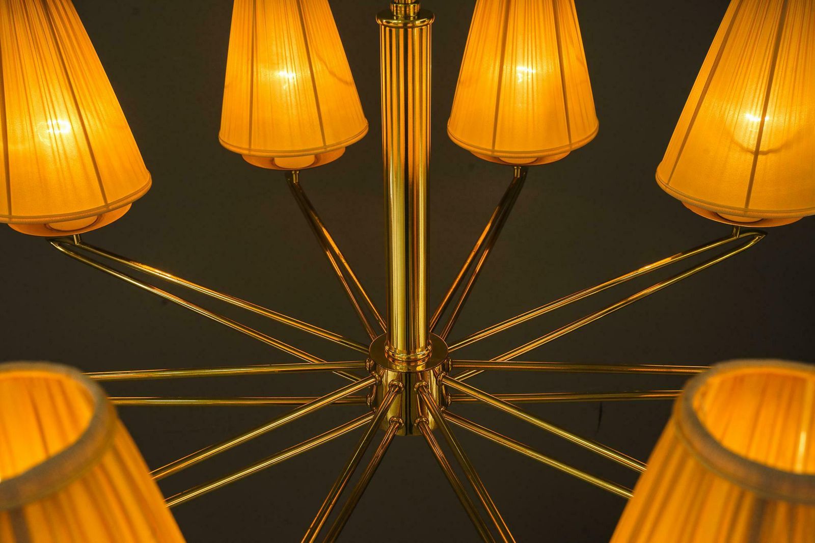 photo for sale Big Rupert Nikoll Chandelier 10 Arms Vienna Around 1960s