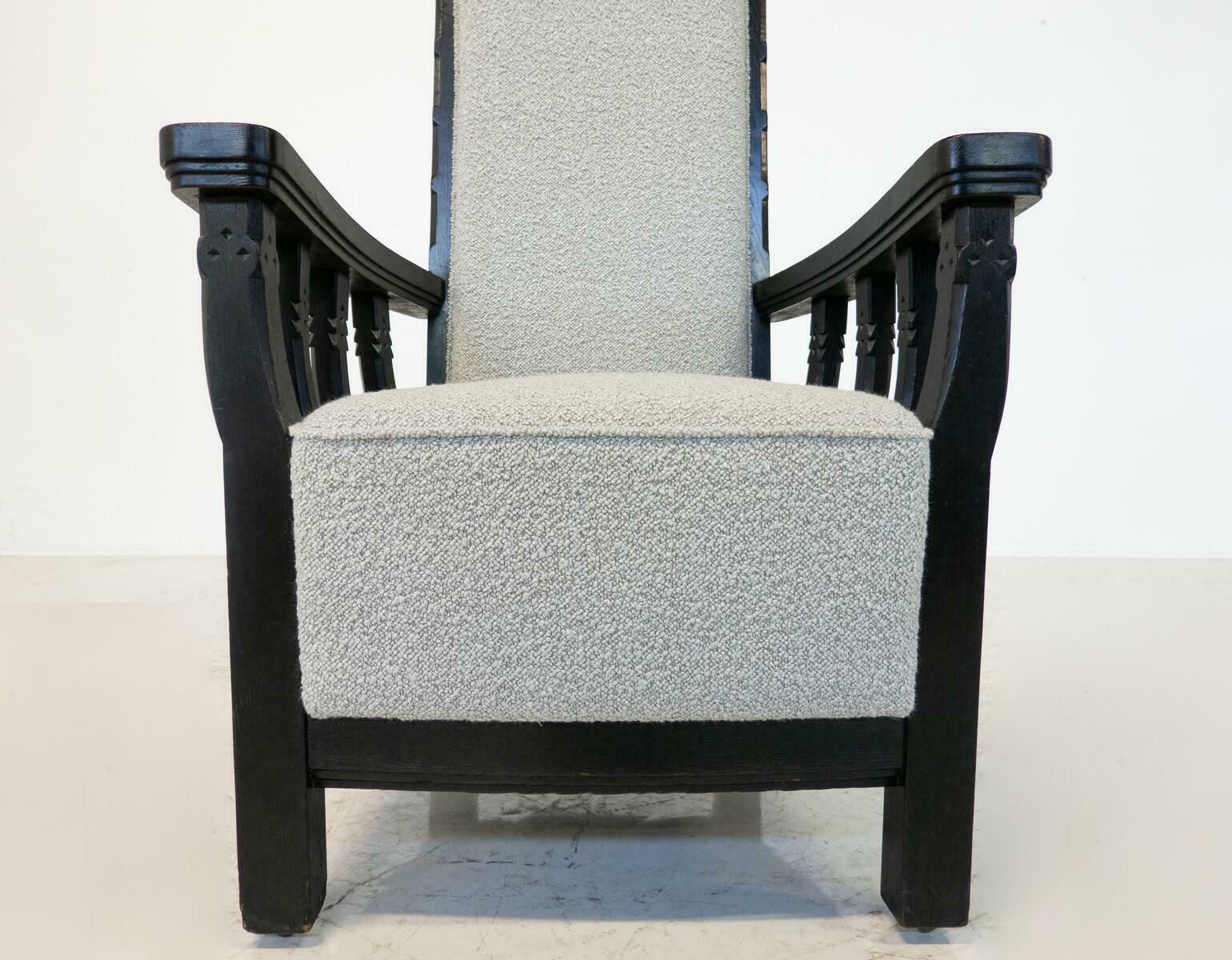 Hungarian Armchair By Toroczkai Wigand, 1920s   New Upholstery photo vintage