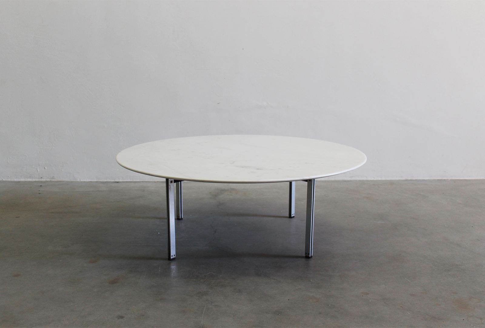 Florence Knoll Marble Table From Parallel Bar Series For Knoll International photo for sale