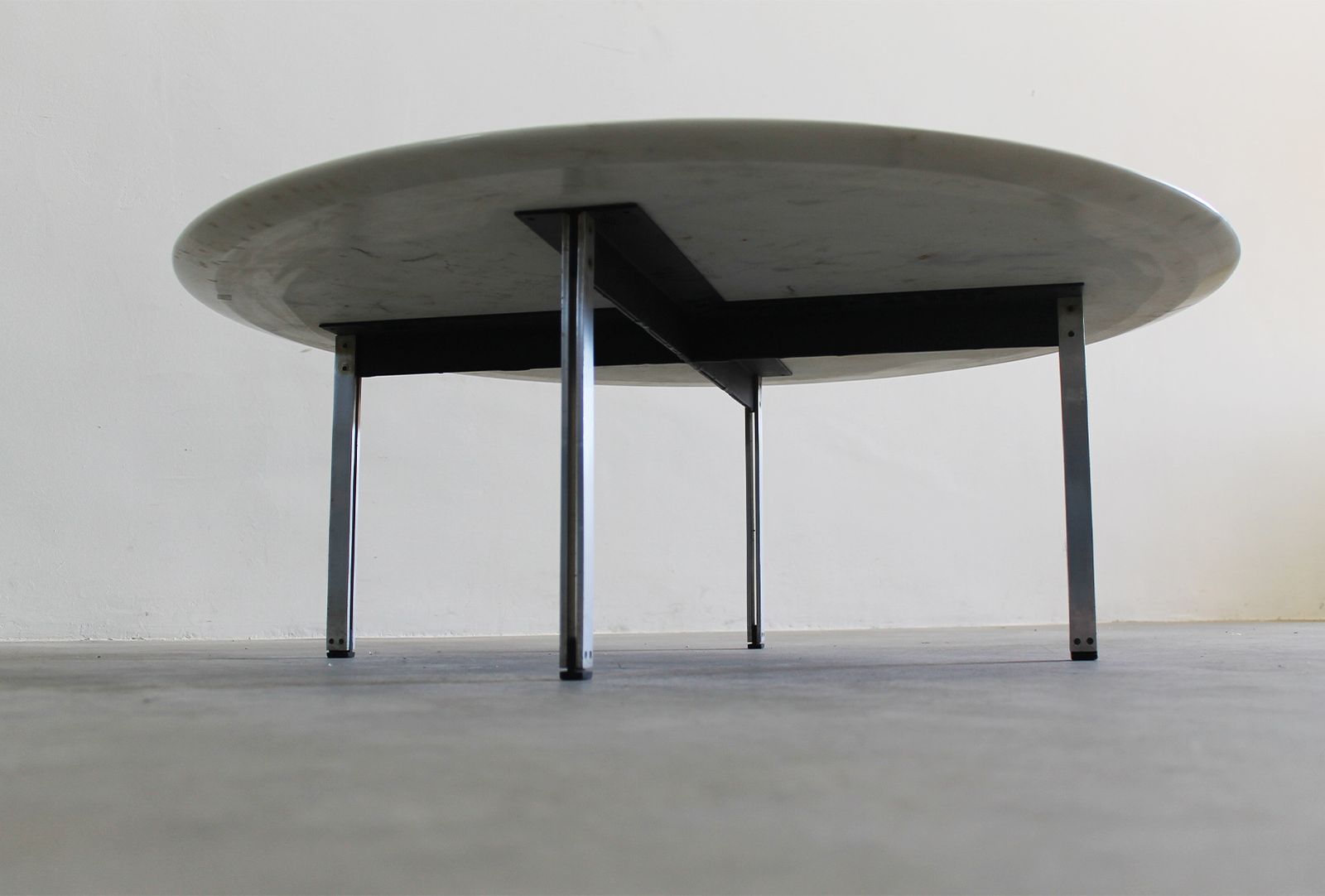 Florence Knoll Marble Table From Parallel Bar Series For Knoll International photo 1721.0