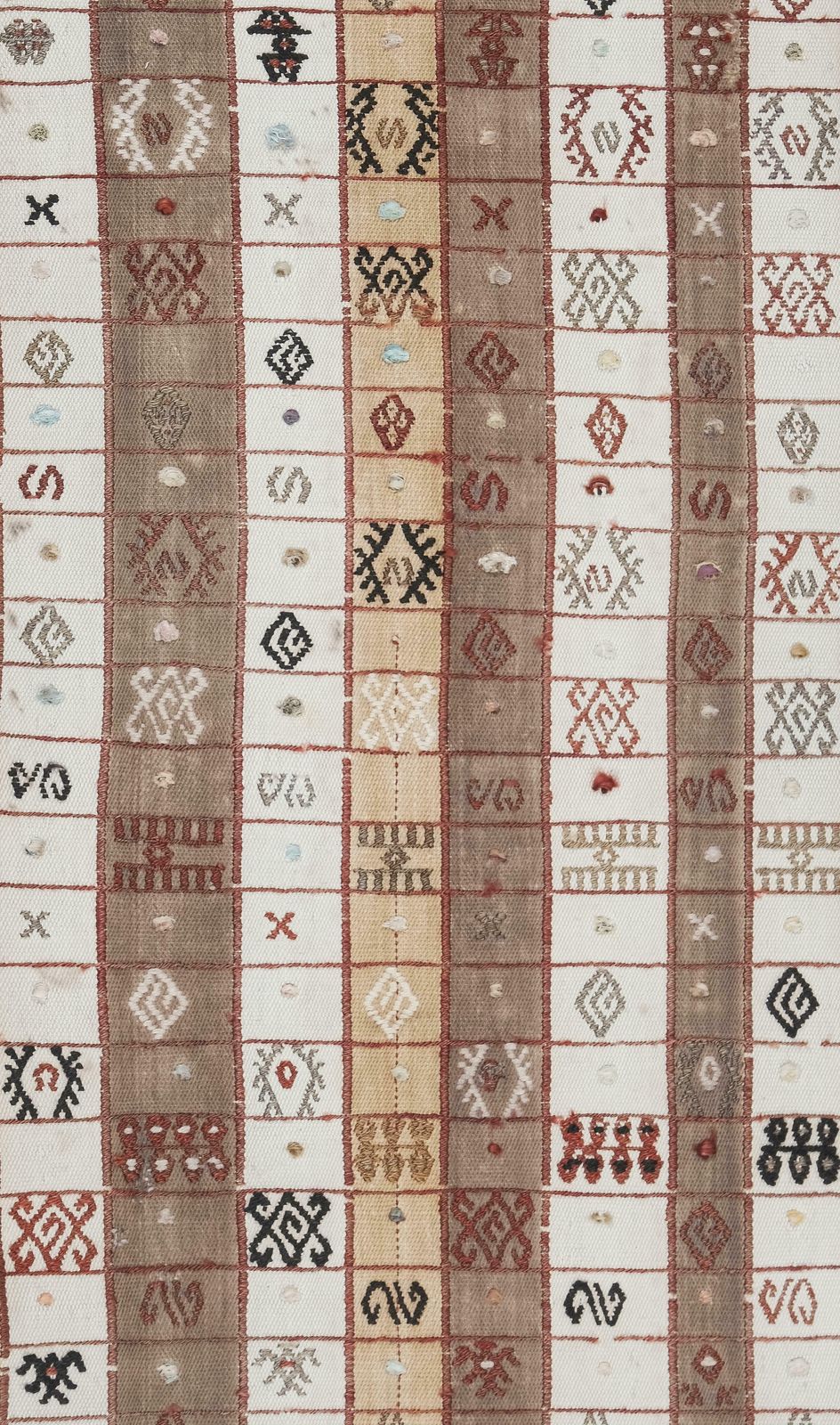 Turkish Jajim Striped Kilim Runner 60 X 343 Cm photo vinterior
