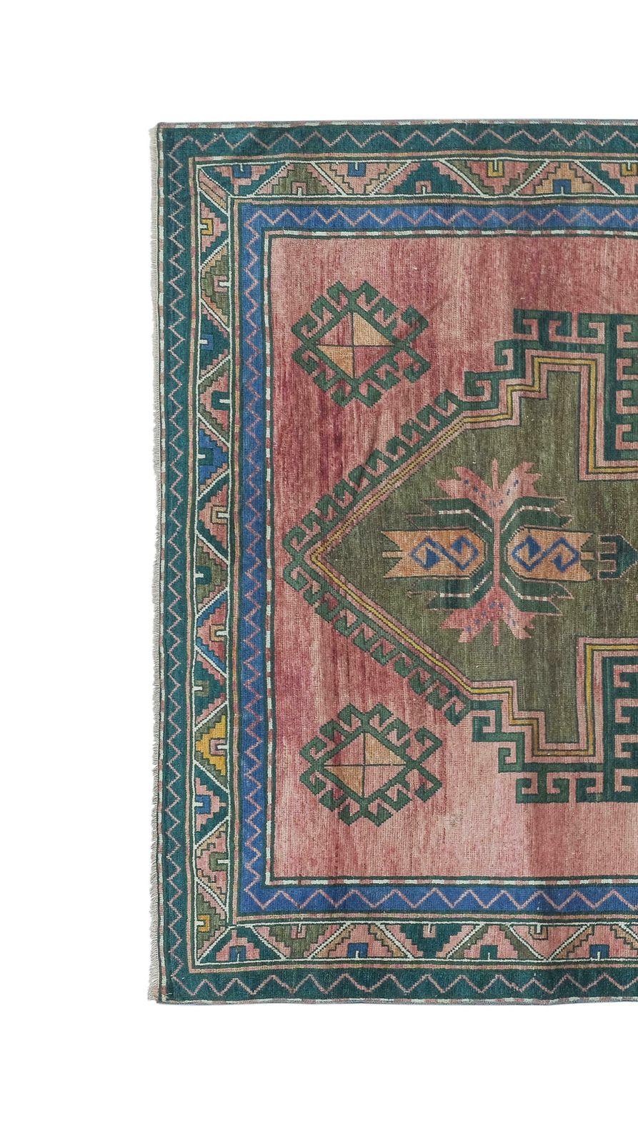 1970s Vintage Caucasian Pattern Rug 180 X 305 Cm photo buy
