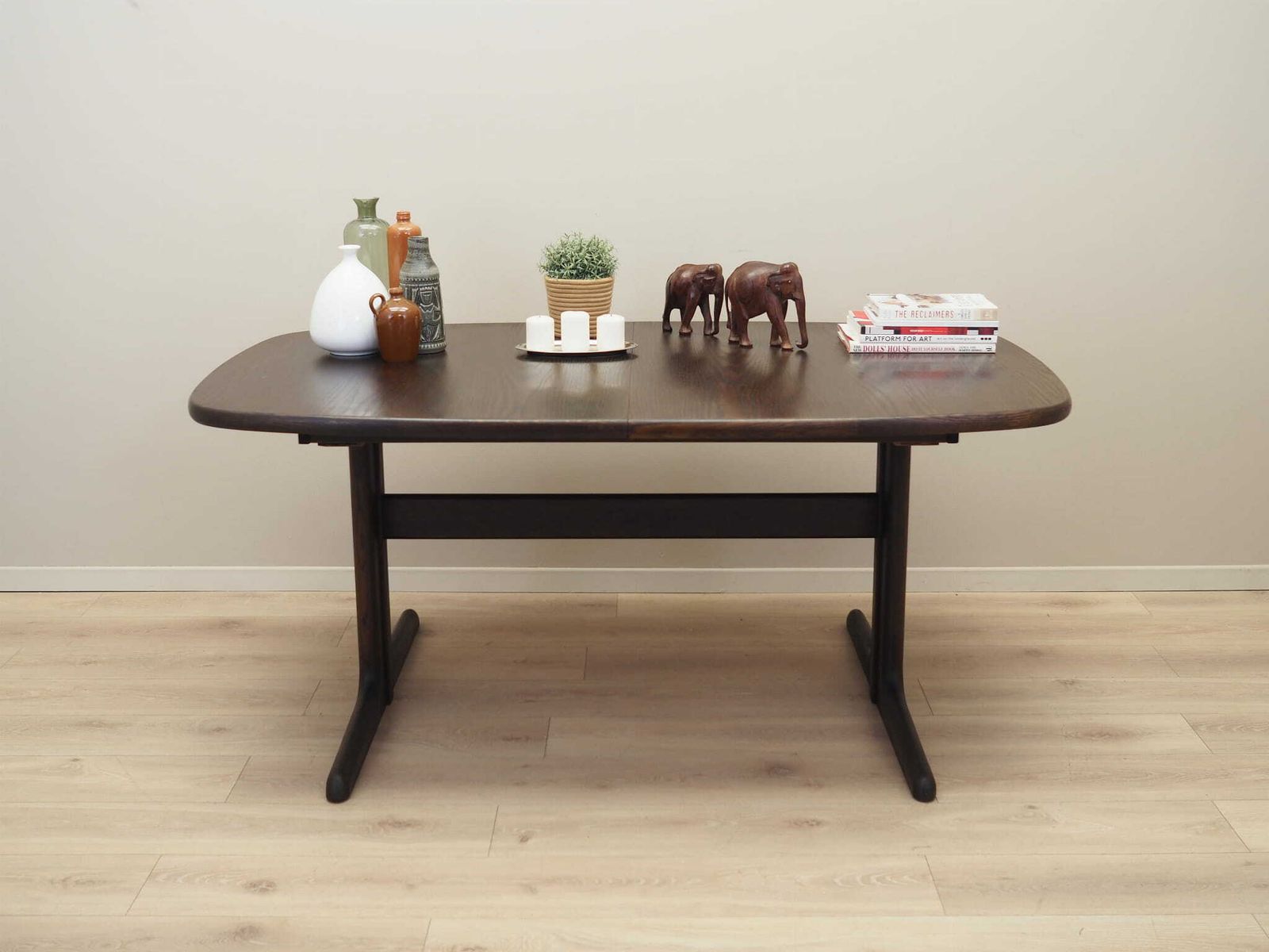 Oak Table, Danish Design, 1970s, Manufacturer: Skovby photo for sale