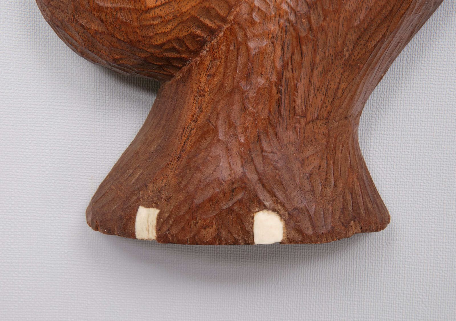 Wooden Wall Hanger Elephant 1960s Asia photo vinterior