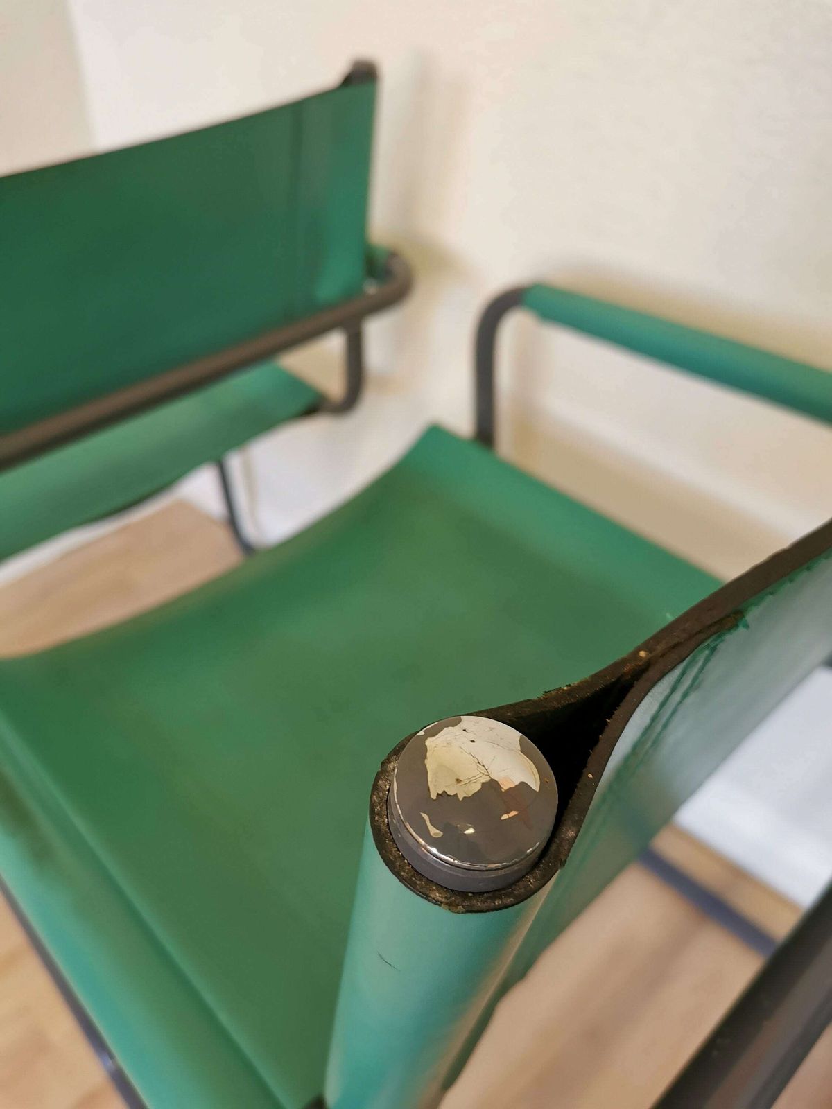 1 Of 4 Vintage Mart Stam Style S34 Armchairs With Turquoise Leather / Mid Century Cantilever Marcel Breuer Black Tubular Blue Dining Chair photo buy
