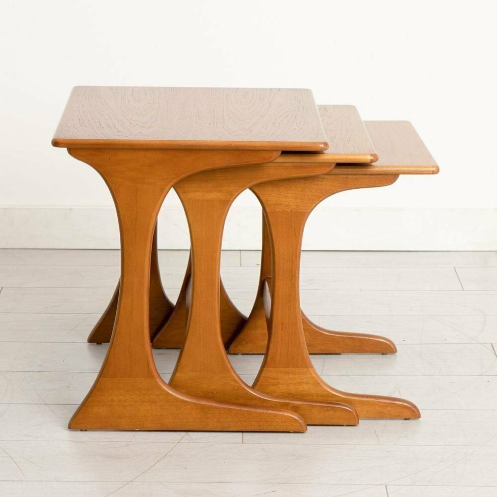 Midcentury Nest Of Tables In Teak C.1960 photo furniture