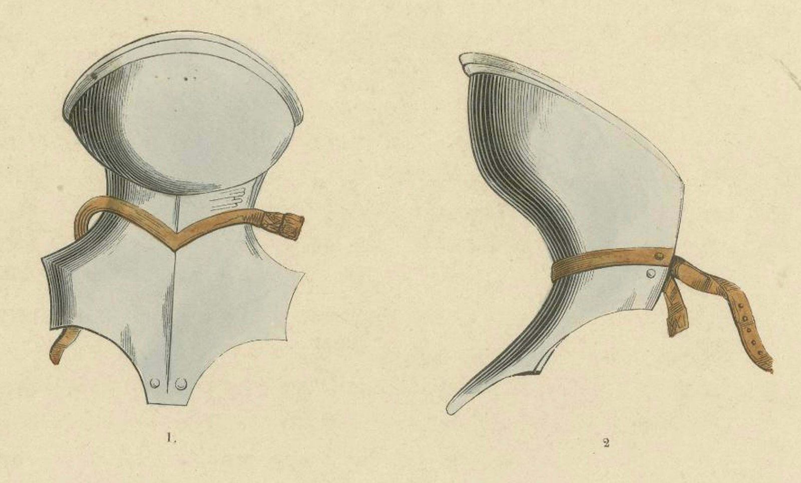 Armaments Of Yore: A Study Of Medieval Helmets And Armor, 1845 photo for sale