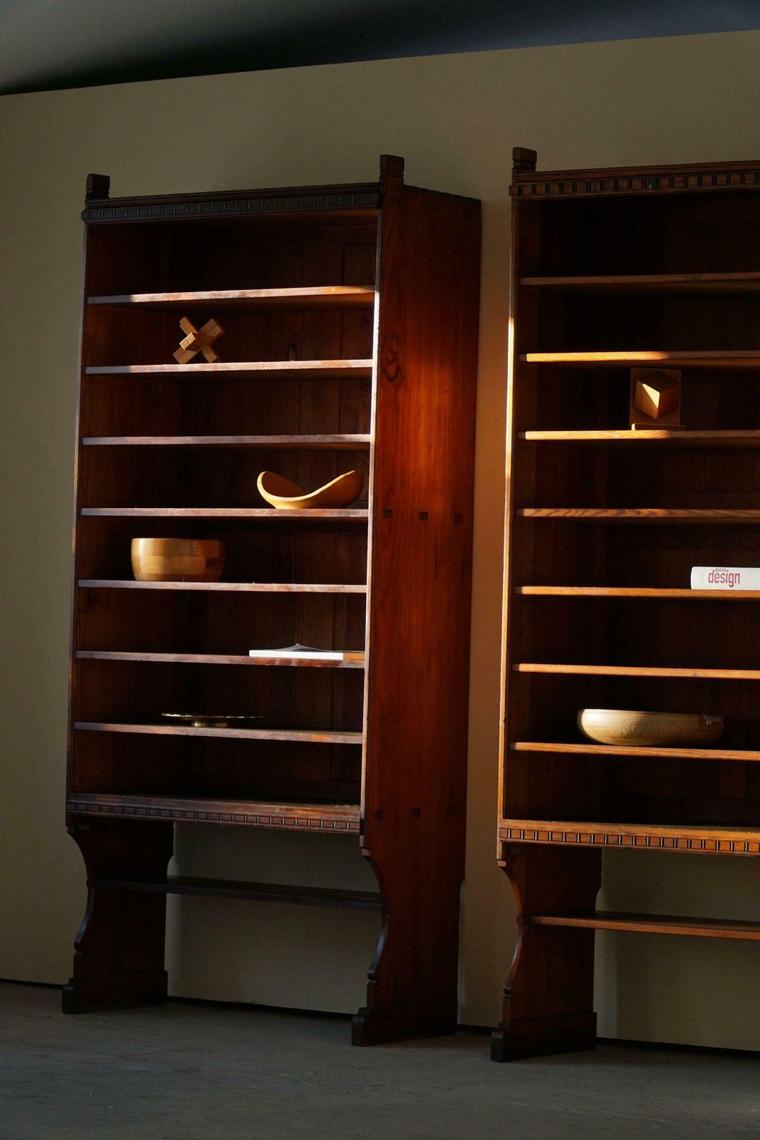 Martin Nyrop Bookcase By Rud. Rasmussen In Oregon Pine, Danish Modern, 1905 photo 3243.0